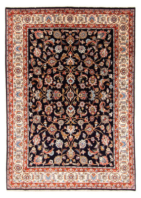 Tapis persan - Royal - 235 x 174 cm - bleu foncé