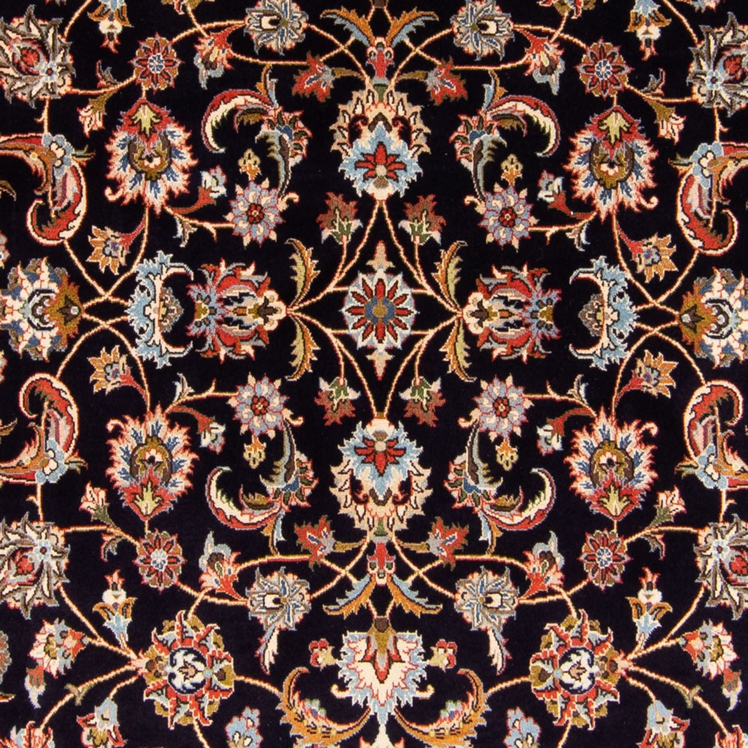 Tapis persan - Royal - 235 x 174 cm - bleu foncé