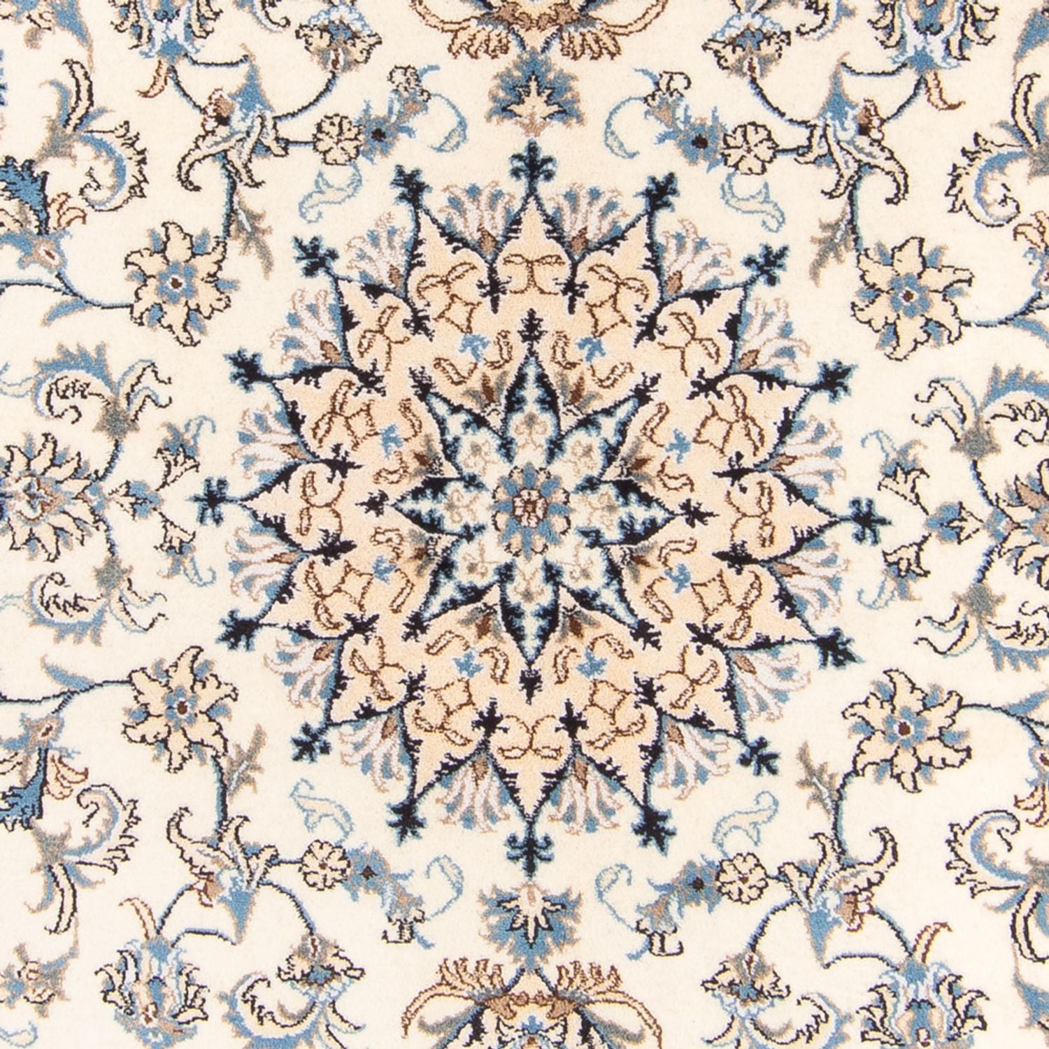 Tapis persan - Nain - 237 x 167 cm - beige