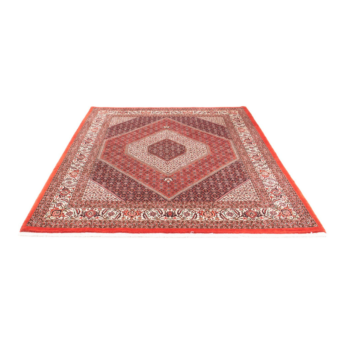 Tapis persan - Bidjar - 240 x 175 cm - rouge