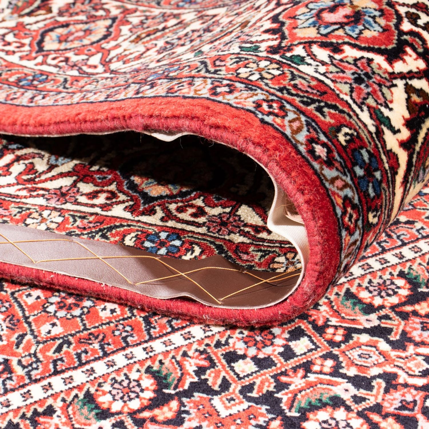 Tapis persan - Bidjar - 252 x 174 cm - rouge