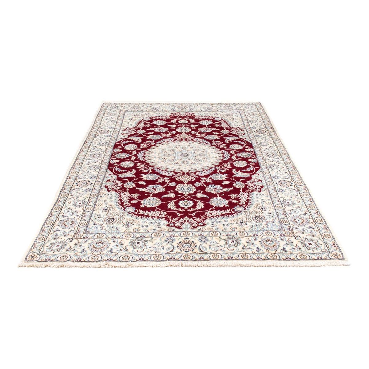 Tapis persan - Nain - Royal - 245 x 150 cm - rouge