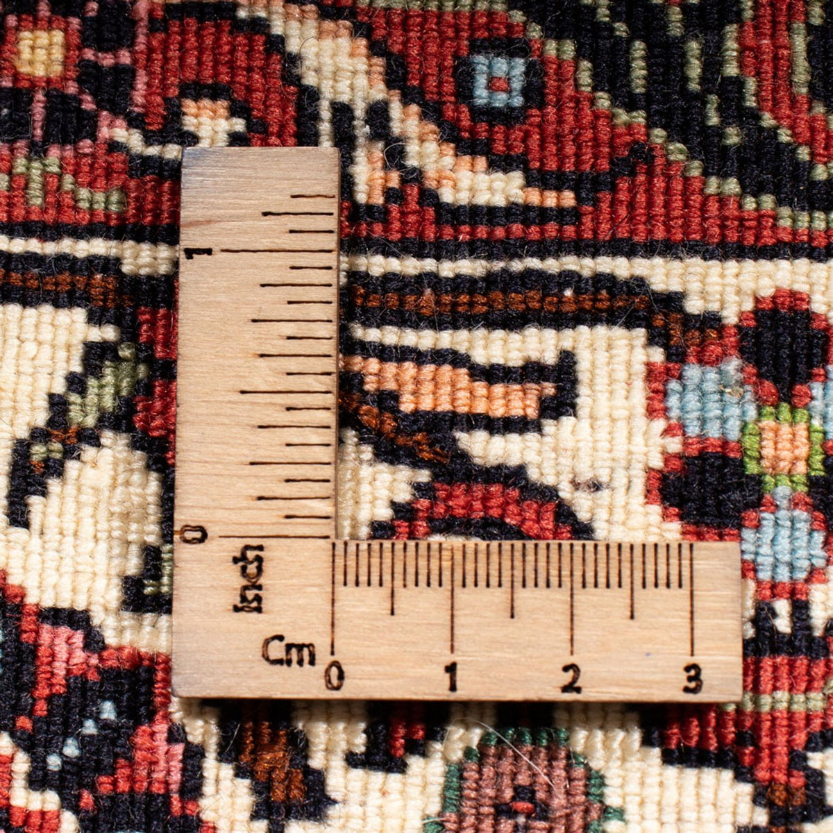 Tapis persan - Bidjar - 234 x 168 cm - rouge