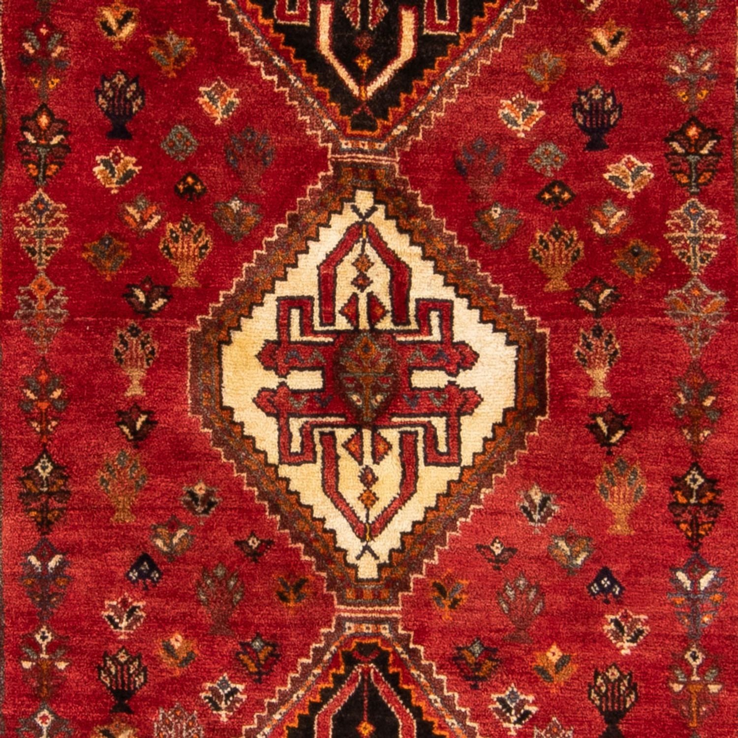 Tapis de couloir Tapis persan - Nomadic - 181 x 102 cm - rouge