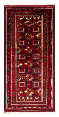 Tapis de couloir Tapis Belutsch - 190 x 90 cm - rouge