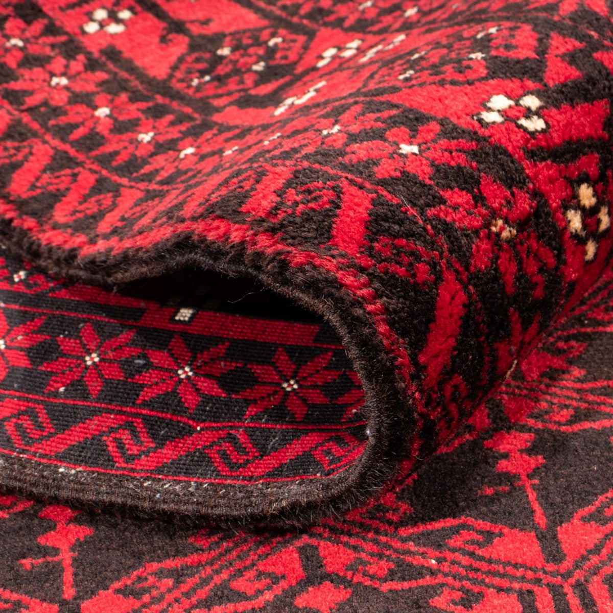 Tapis Belutsch - 220 x 120 cm - bleu foncé