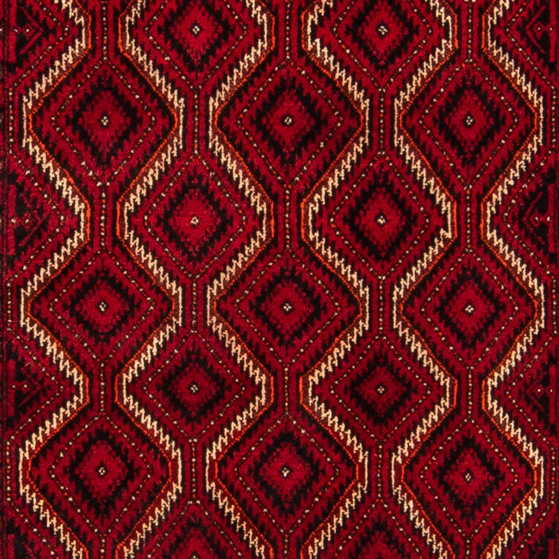 Tapis de couloir Tapis Belutsch - 198 x 92 cm - rouge