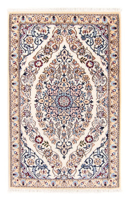 Tapis persan - Nain - Royal - 138 x 87 cm - beige