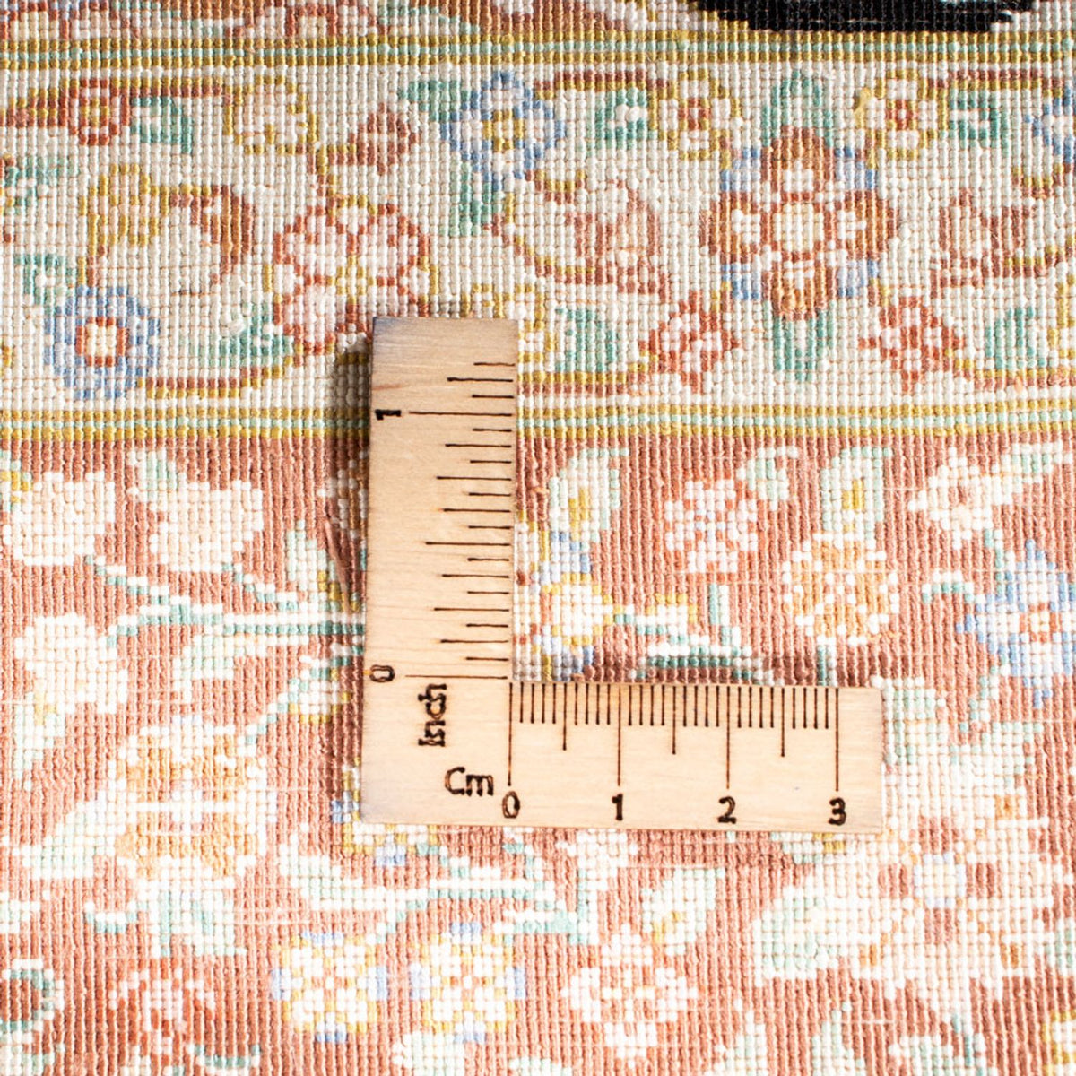 Tapis en soie - Ghom soie - Premium - 154 x 101 cm - bleu foncé