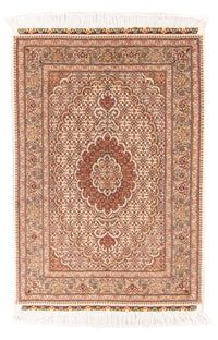 Tapis persan - Tabriz - Royal - 130 x 75 cm - beige