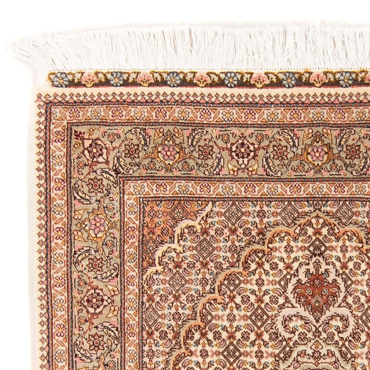 Tapis persan - Tabriz - Royal - 130 x 75 cm - beige