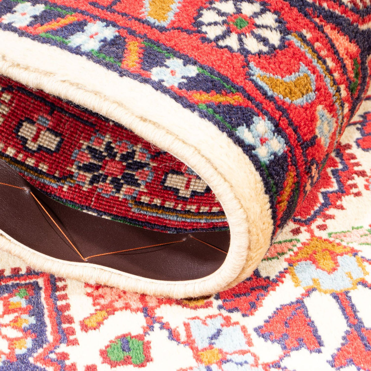 Tapis persan - Nomadic - 115 x 73 cm - beige