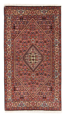 Tapis persan - Bidjar - 151 x 82 cm - rouge