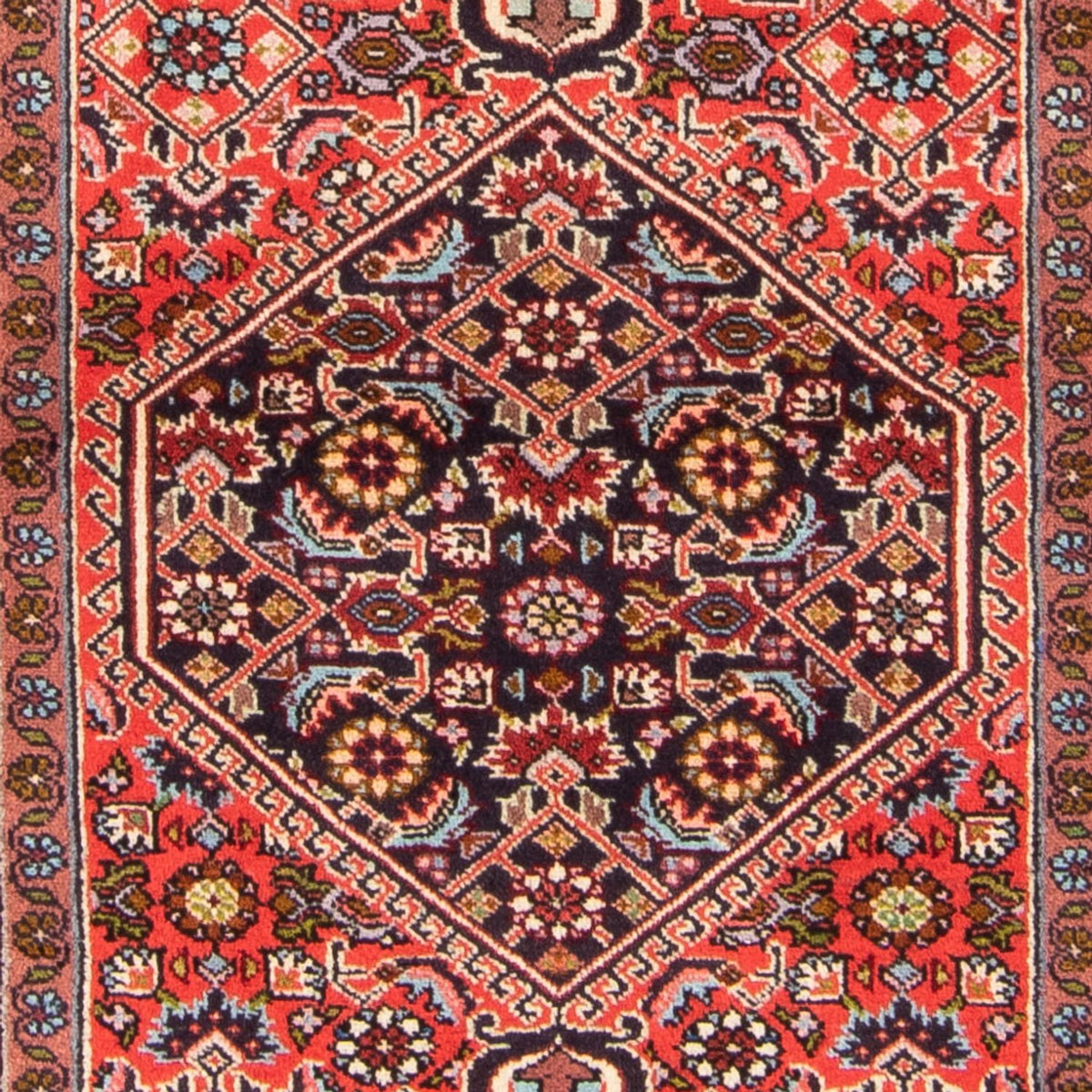 Tapis persan - Bidjar - 156 x 84 cm - rouge