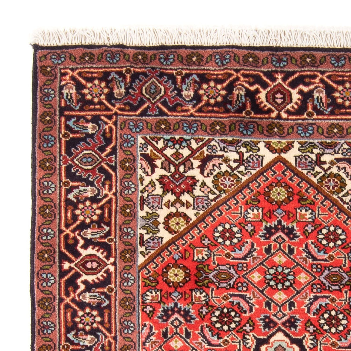 Tapis persan - Bidjar - 156 x 84 cm - rouge