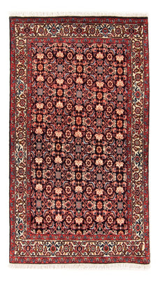 Tapis persan - Bidjar - 149 x 85 cm - bleu foncé
