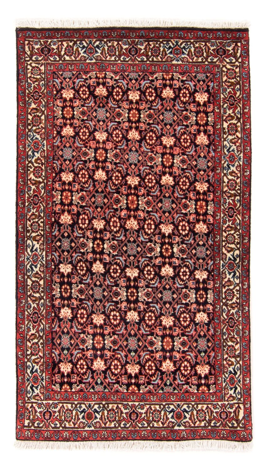 Tapis persan - Bidjar - 149 x 85 cm - bleu foncé