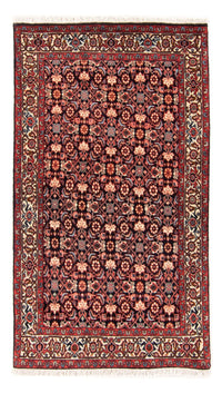 Tapis persan - Bidjar - 149 x 85 cm - bleu foncé
