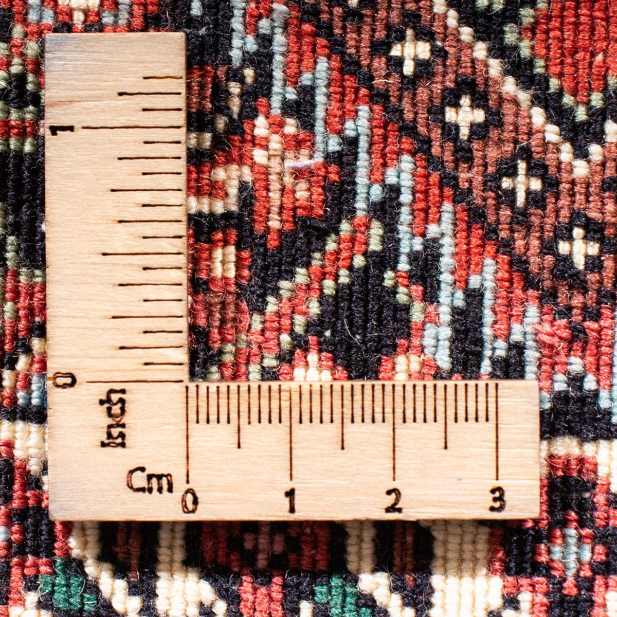 Tapis persan - Bidjar - 140 x 92 cm - rouge