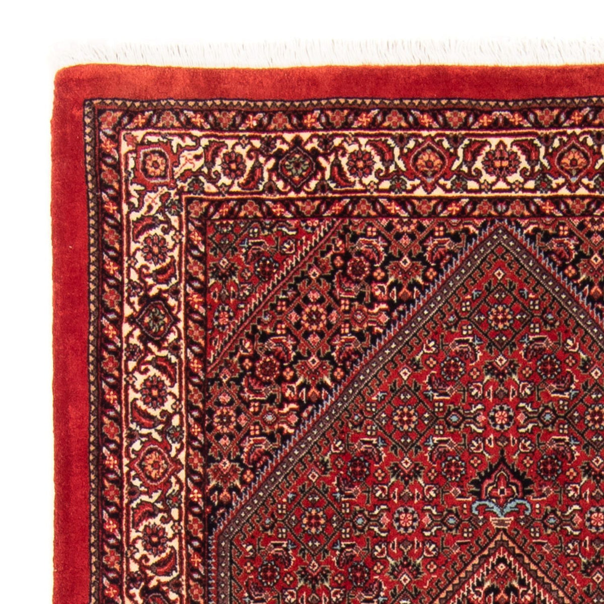 Tapis persan - Bidjar - 150 x 90 cm - rouge