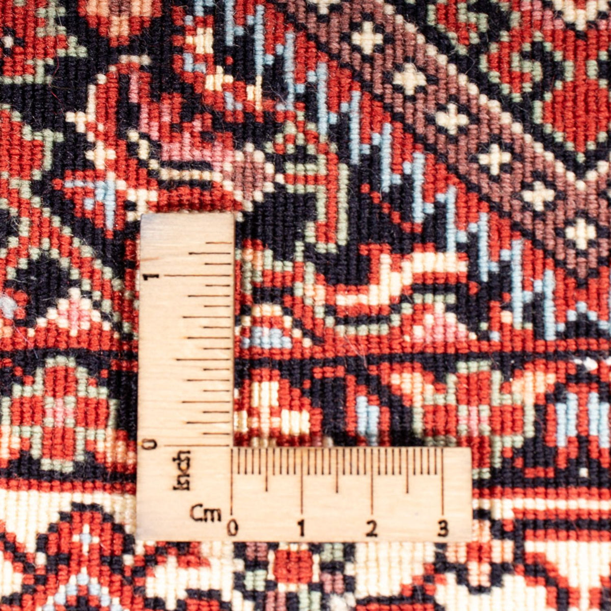 Tapis persan - Bidjar - 150 x 90 cm - rouge