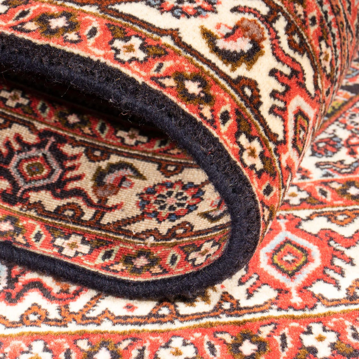 Tapis persan - Bidjar - 137 x 81 cm - rouge