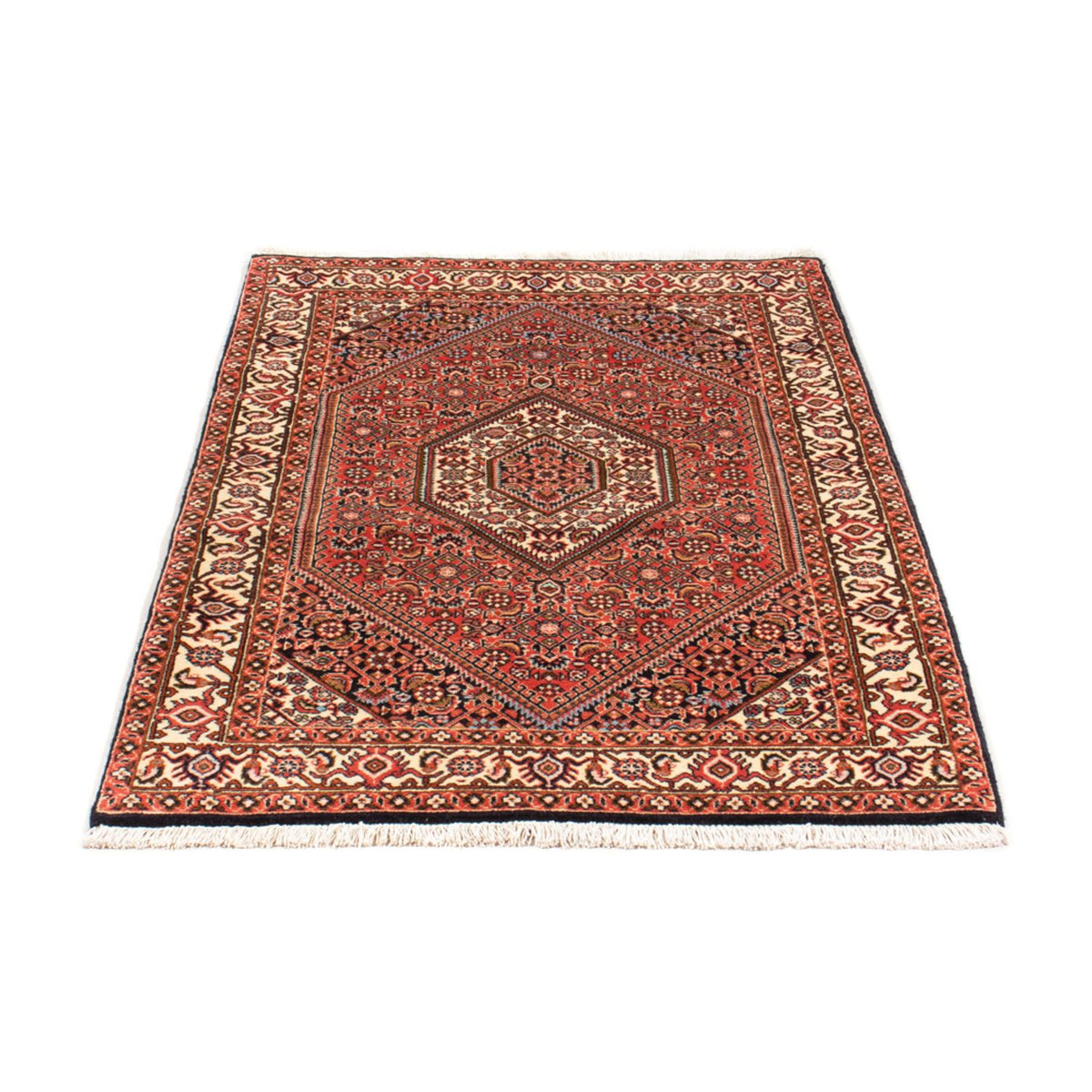Tapis persan - Bidjar - 137 x 81 cm - rouge