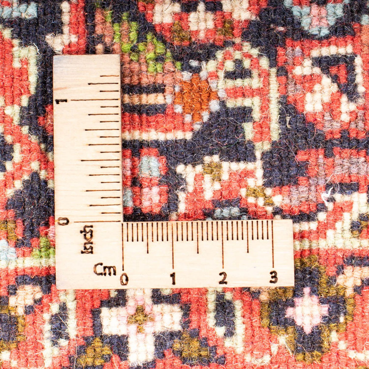 Tapis persan - Bidjar - 137 x 81 cm - rouge