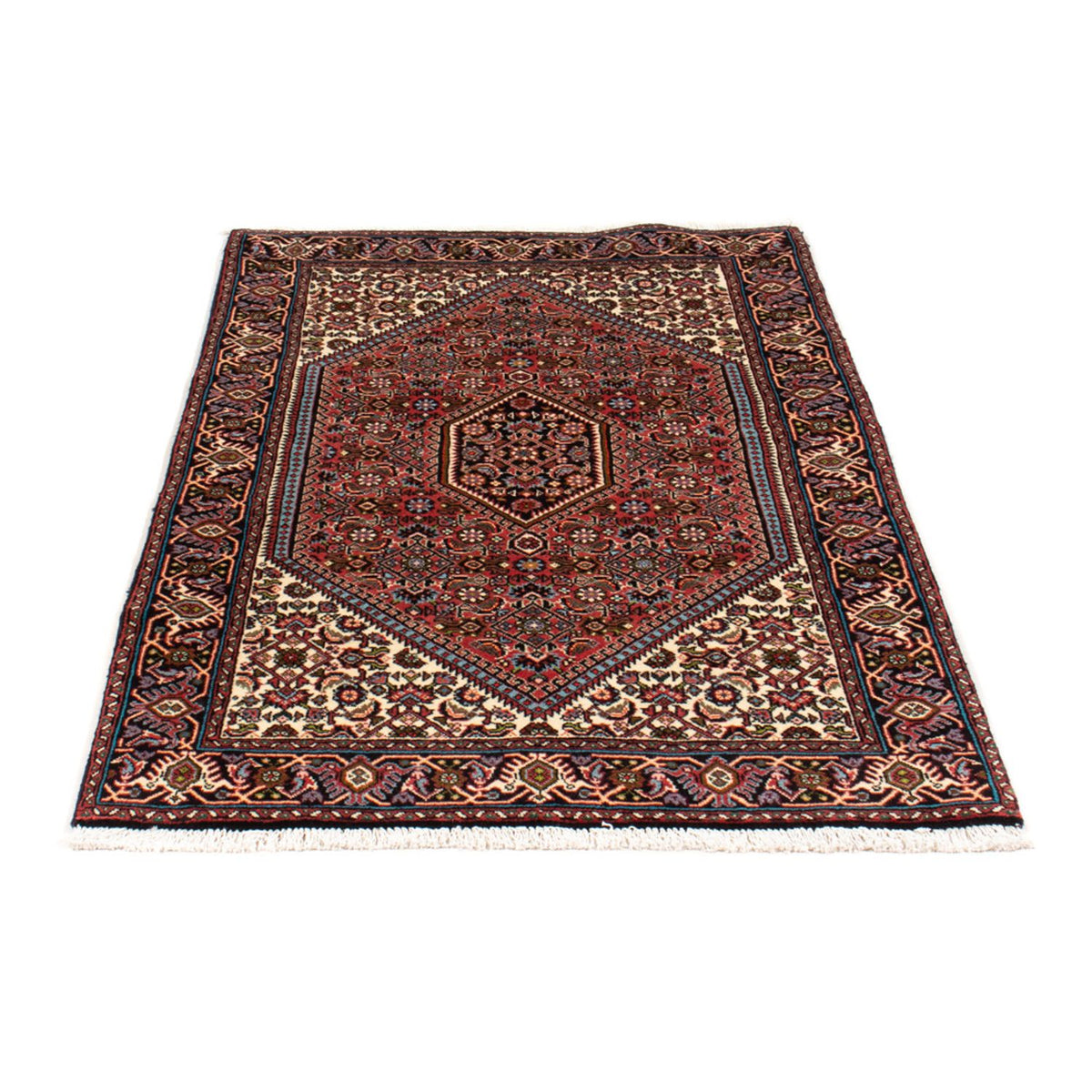 Tapis persan - Bidjar - 140 x 82 cm - rouge