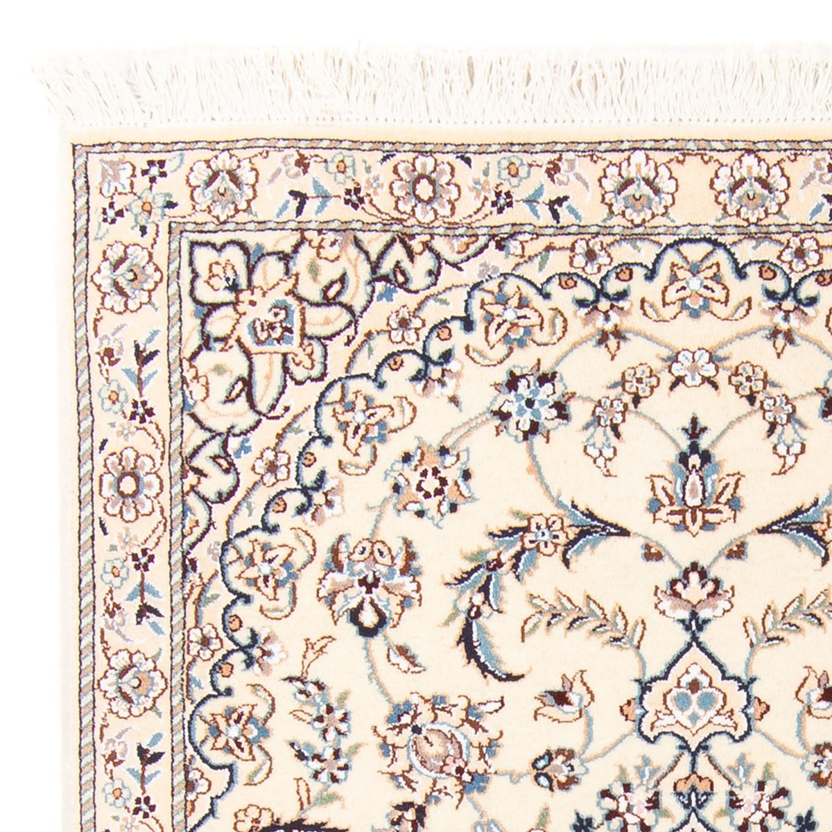 Tapis persan - Nain - Premium - 150 x 100 cm - beige