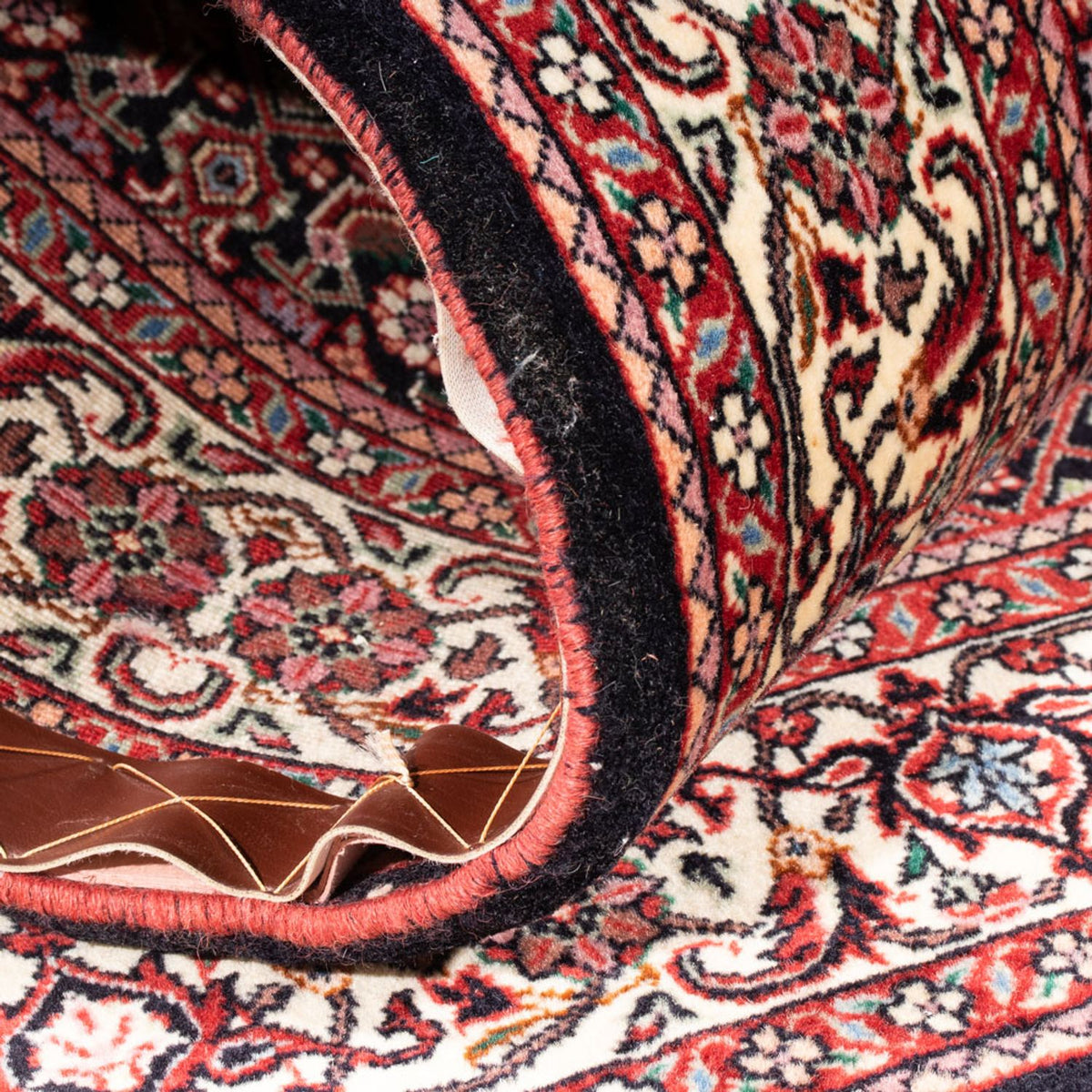 Tapis persan - Bidjar - 163 x 111 cm - bleu foncé