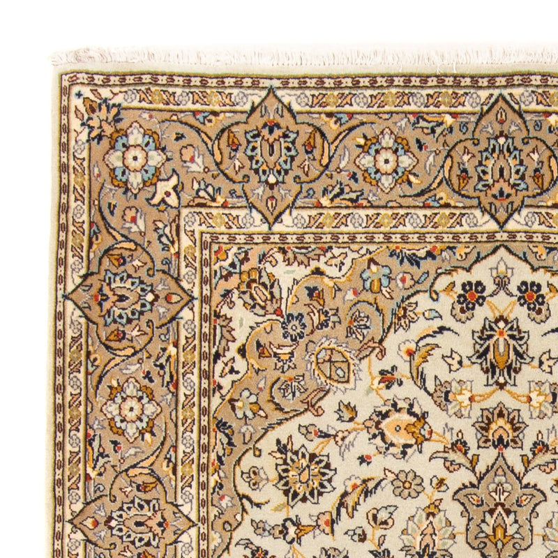 Tapis persan - Keshan - 170 x 118 cm - beige