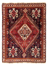 Tapis persan - Nomadic - 156 x 114 cm - rouge
