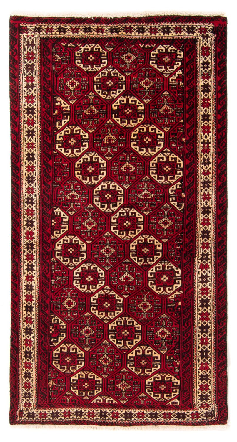 Tapis de couloir Tapis Belutsch - 190 x 99 cm - rouge