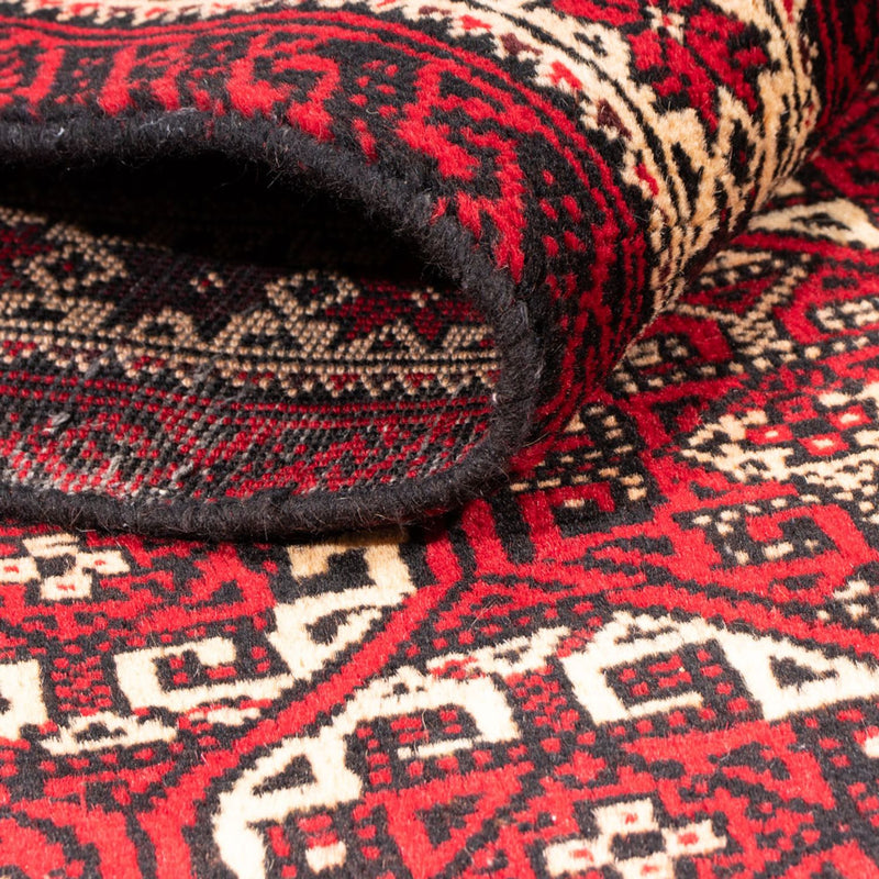 Tapis de couloir Tapis Belutsch - 190 x 99 cm - rouge
