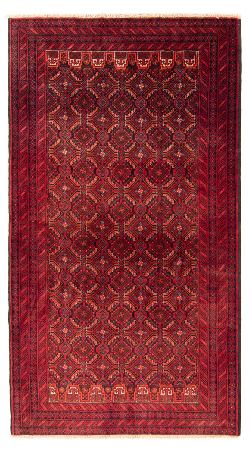 Tapis Belutsch - 216 x 118 cm - rouge