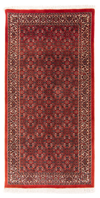 Tapis de couloir Tapis persan - Bidjar - 205 x 102 cm - rouge