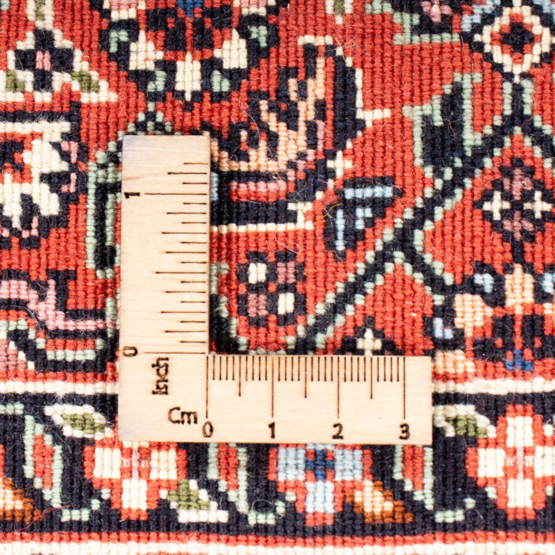 Tapis de couloir Tapis persan - Bidjar - 205 x 102 cm - rouge