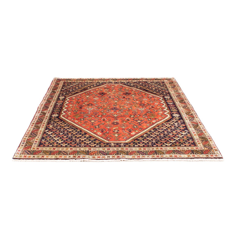 Tapis persan - Nomadic - 205 x 158 cm - orange