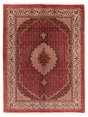 Tapis persan - Bidjar - 209 x 153 cm - rouge