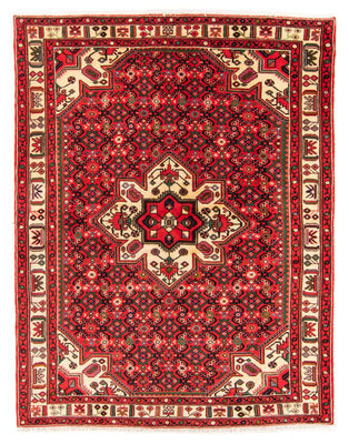 Tapis persan - Nomadic - 198 x 150 cm - rouge