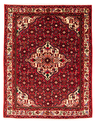 Tapis persan - Nomadic - 198 x 153 cm - rouge