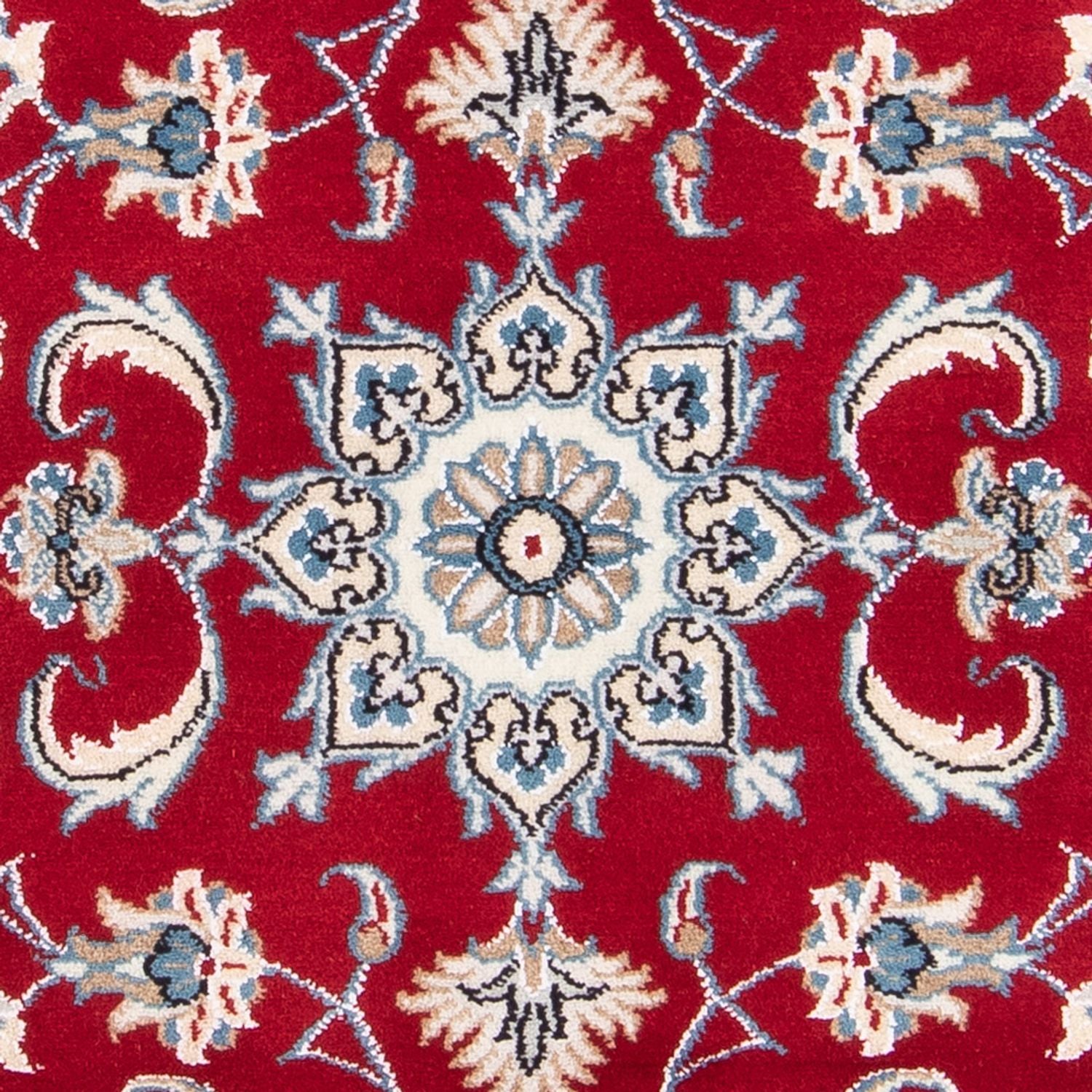 Tapis persan - Nain - 140 x 68 cm - rouge