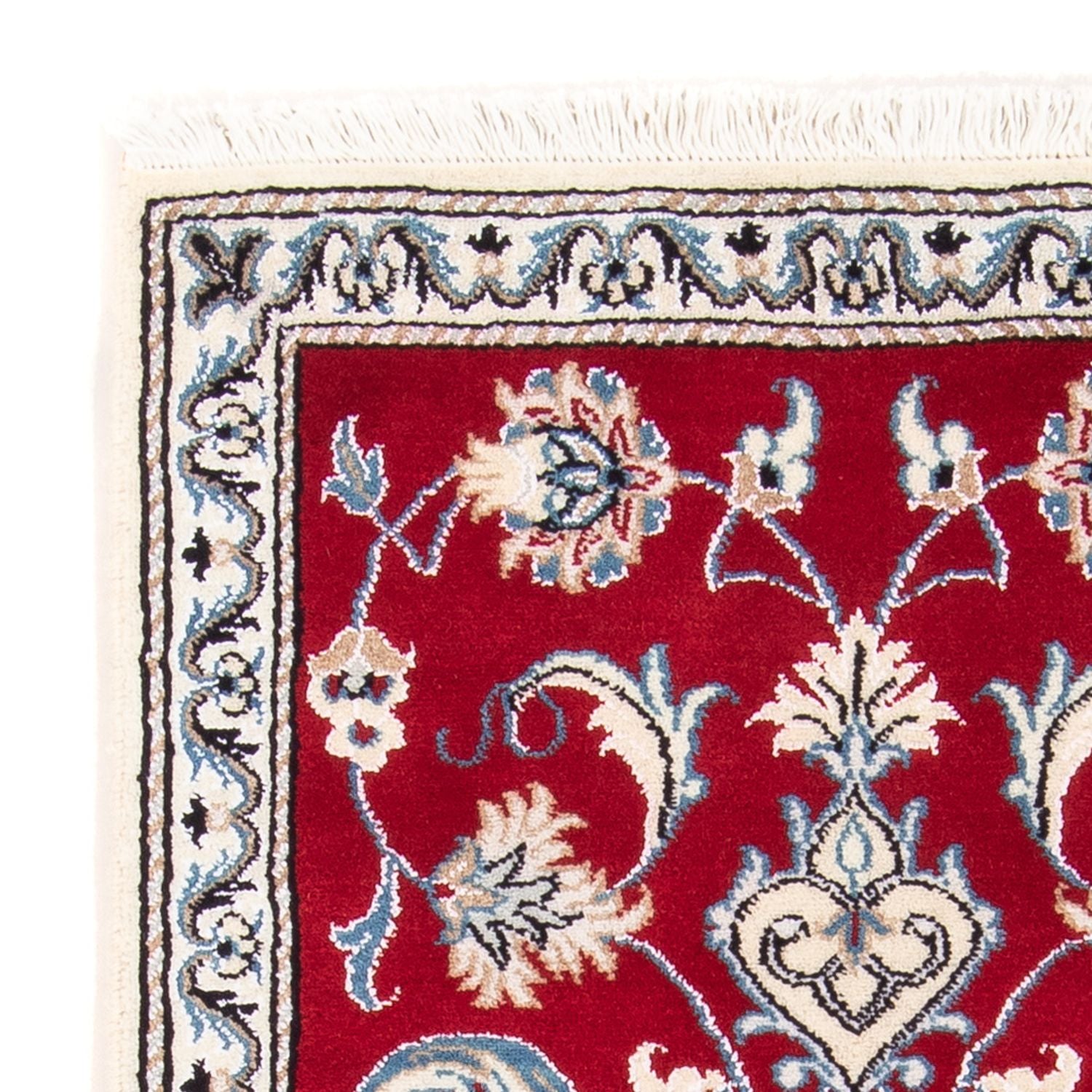 Tapis persan - Nain - 140 x 68 cm - rouge