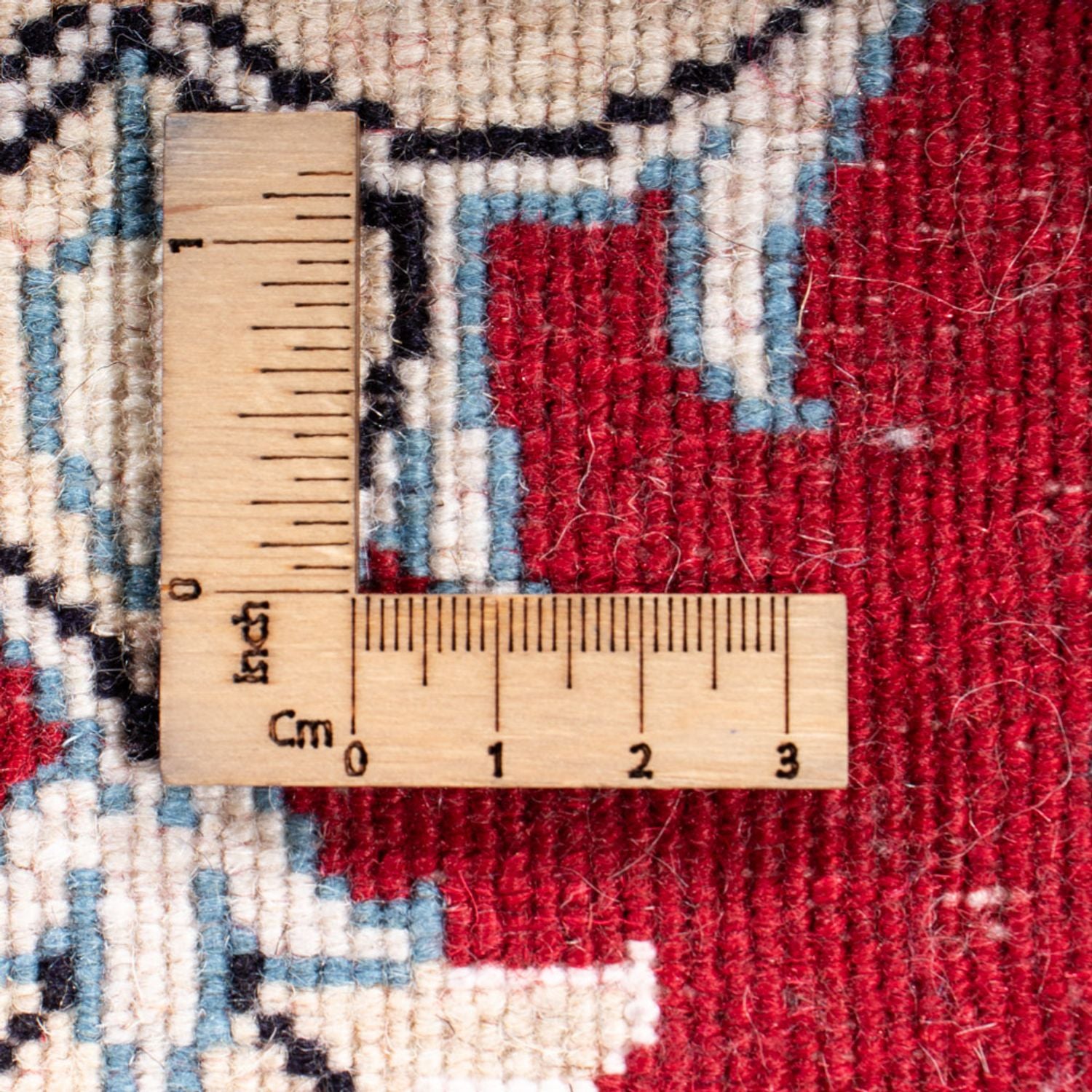 Tapis persan - Nain - 140 x 68 cm - rouge