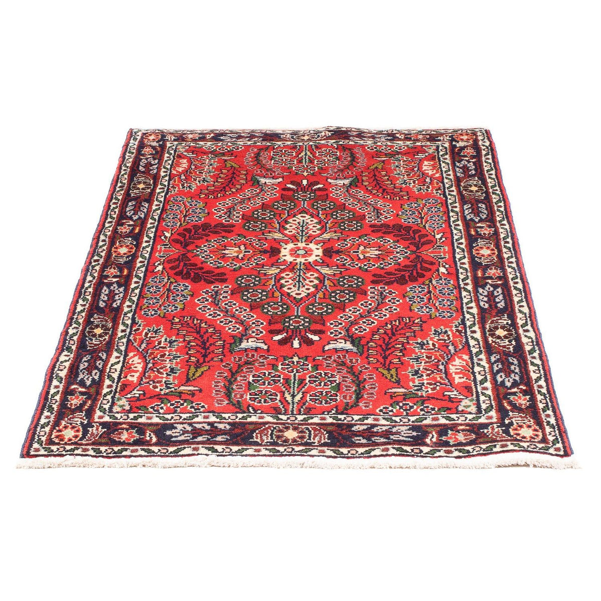 Tapis persan - Classique - 127 x 76 cm - rouge