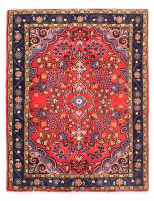Tapis persan - Nomadic - 114 x 87 cm - rouge