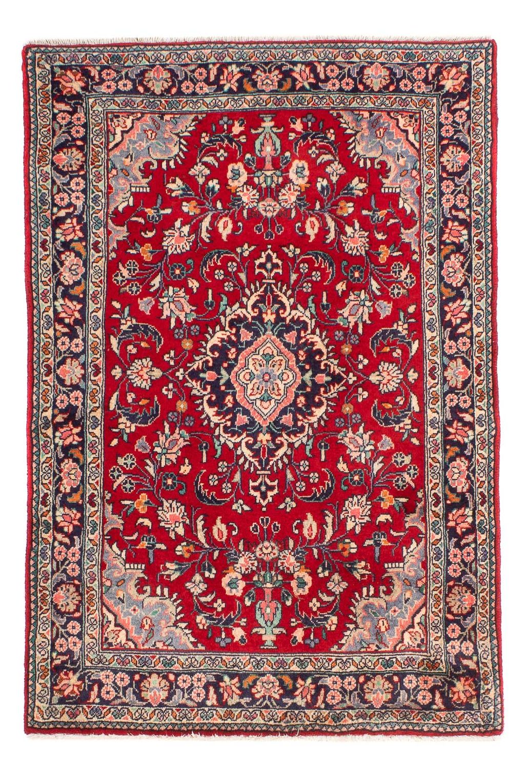 Tapis persan - Bidjar - 125 x 81 cm - rouge