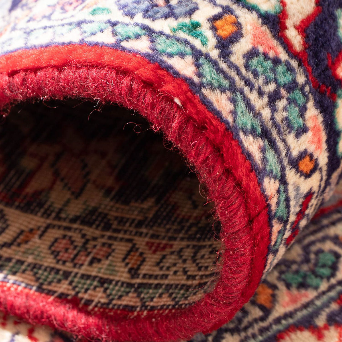 Tapis persan - Bidjar - 125 x 81 cm - rouge