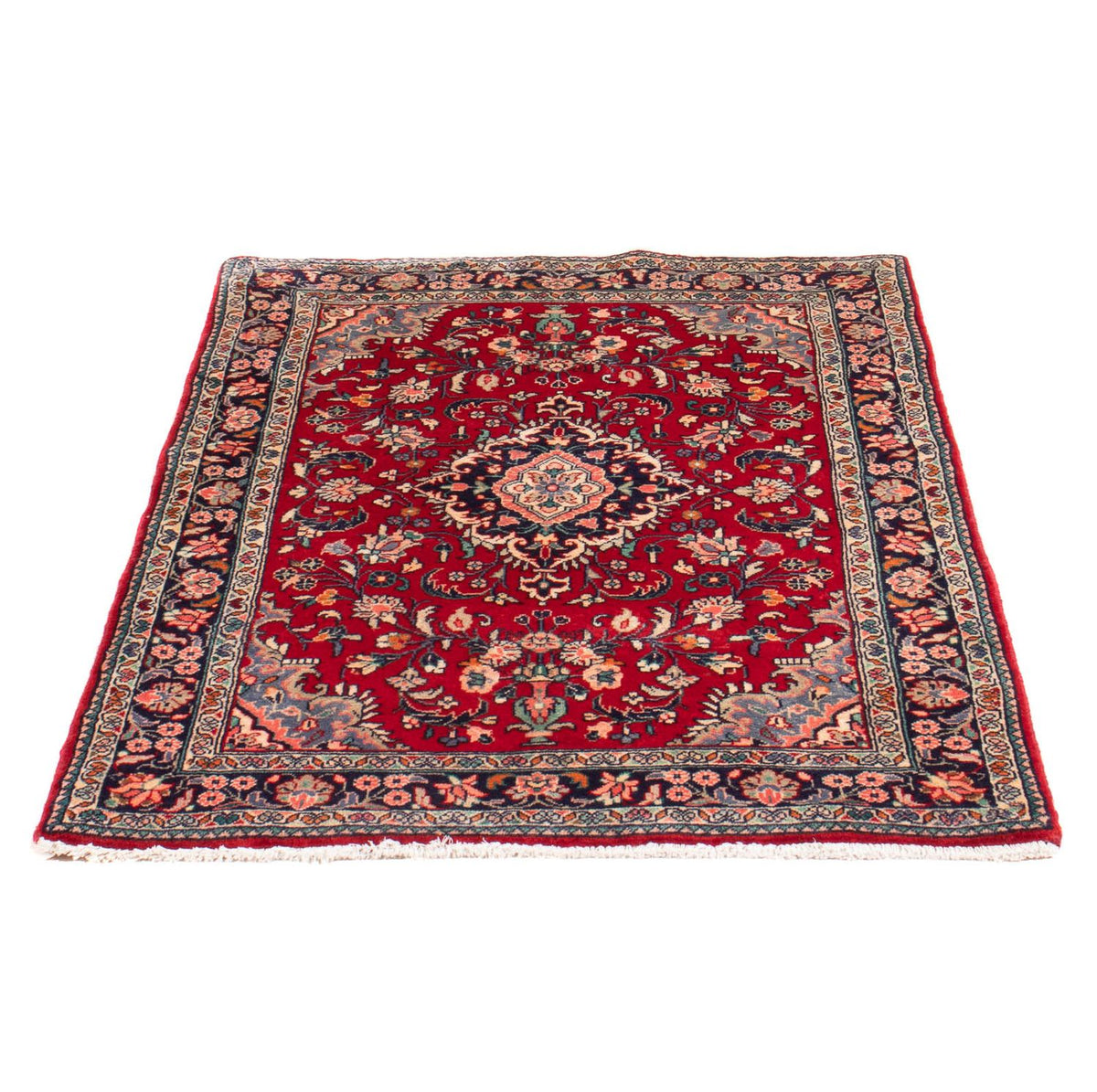 Tapis persan - Bidjar - 125 x 81 cm - rouge